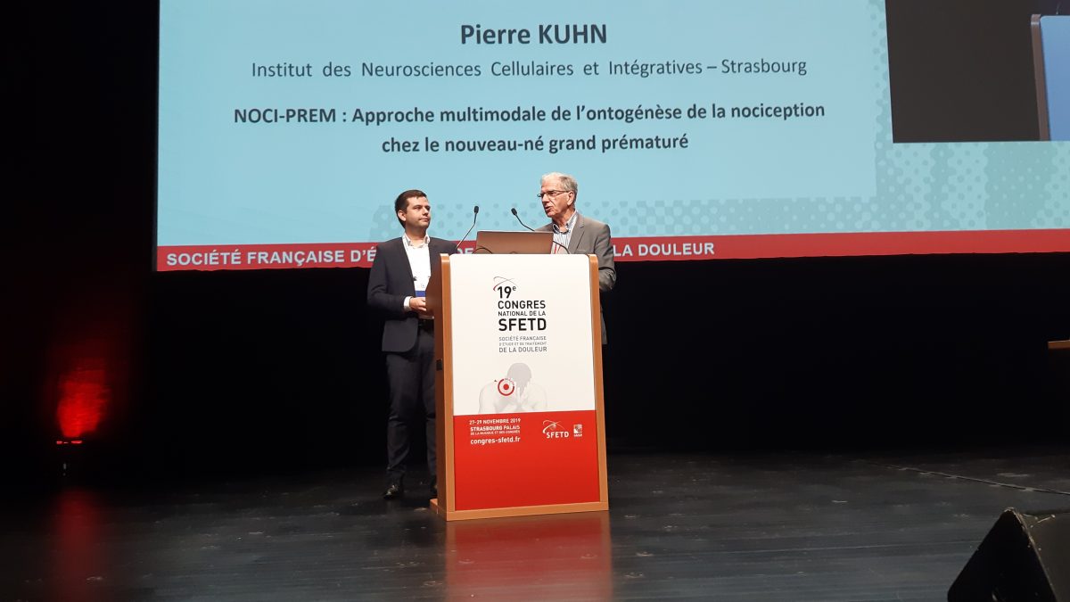 Remise de prix P.KUHN SFETD ANALGESIA