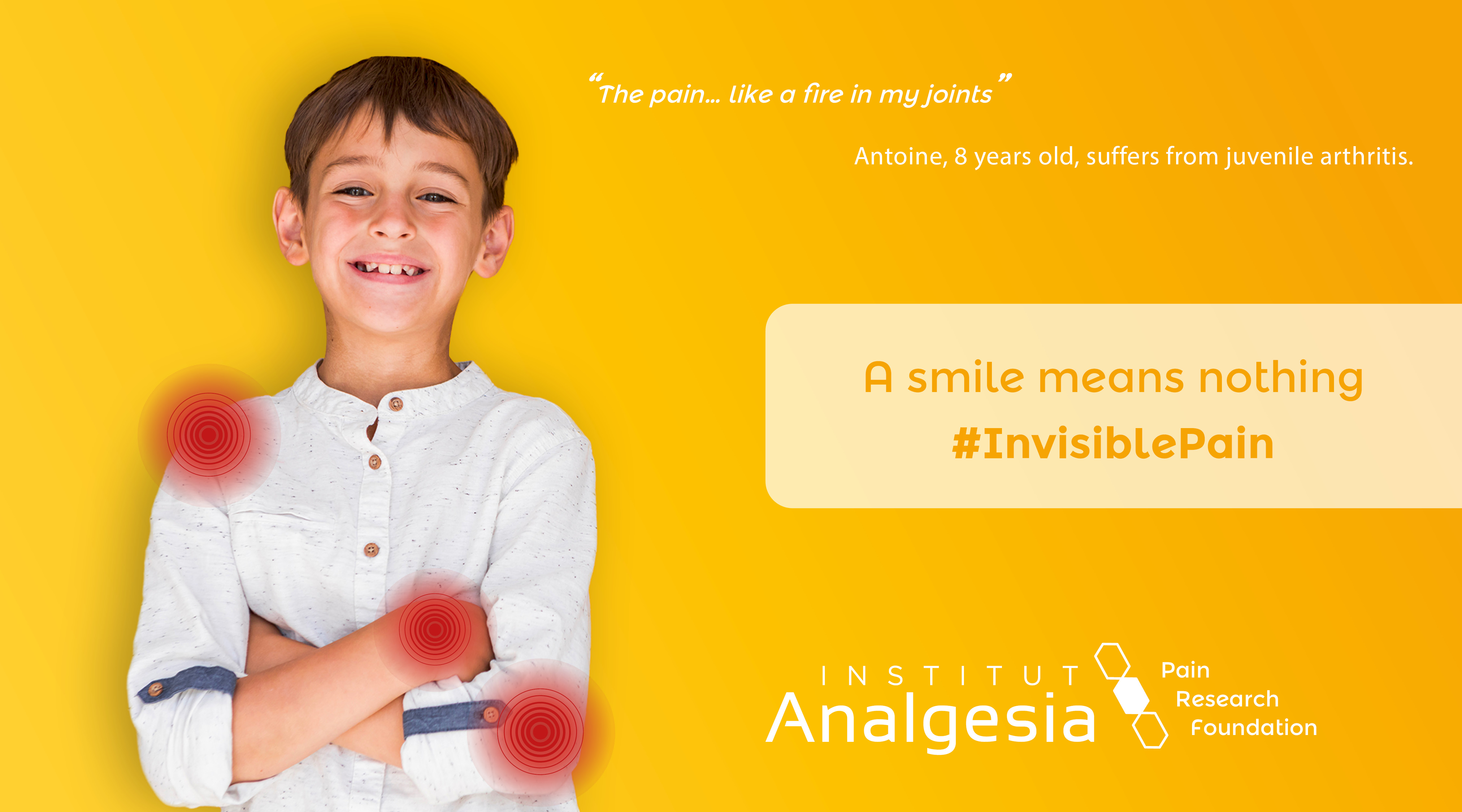 Invisible Pain campaign Antoine 2