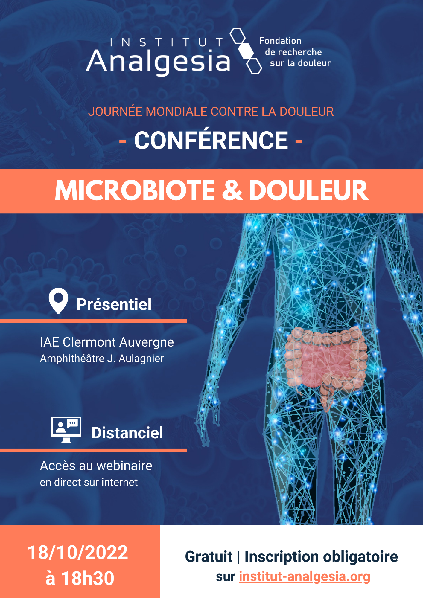 Conférence Microbiote et Douleur 1