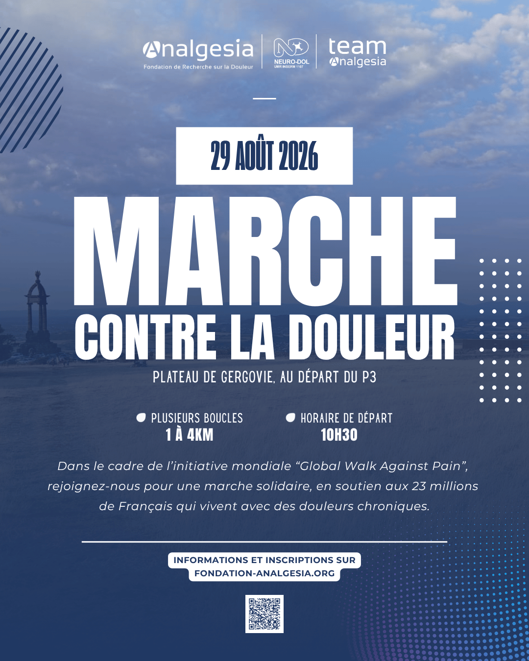 Marche contre la douleur